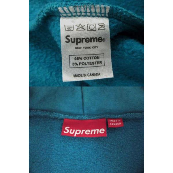 Supreme（シュプリーム） パーカー スウェット 長袖 ジップアップ ロゴ