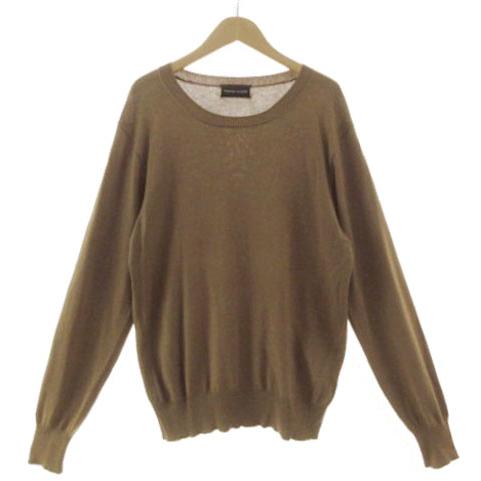 ツモリチサト シルク カシミヤ ニット TC43-KN734 ロング丈 茶系 2 TSUMORI CHISATO（ツモリチサト） シルク カシミヤ ニット TC43-KN734