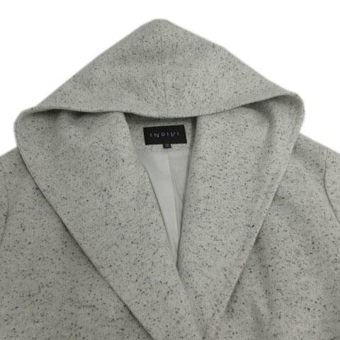 INDIVI（インディヴィ） カラーネップフーデットコート 127-93016