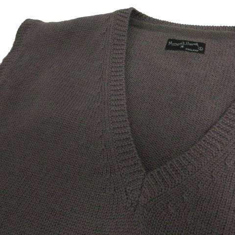 MARGARET HOWELL（マーガレットハウエル） ベスト ニット Vネック