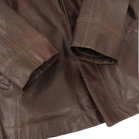 TAKEO KIKUCHI（タケオキクチ） レザーハーフコート JC070-57901JI