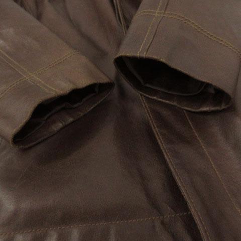 TAKEO KIKUCHI（タケオキクチ） レザーハーフコート JC070-57901JI