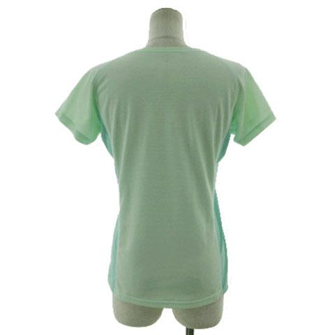 モンベル Montbell クールTシャツ 1104927 半袖 ロゴプリント ミント