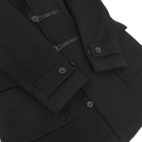 COACH（コーチ） ダッフルコート F86511 起毛 ウール混 ブラック 黒 S
