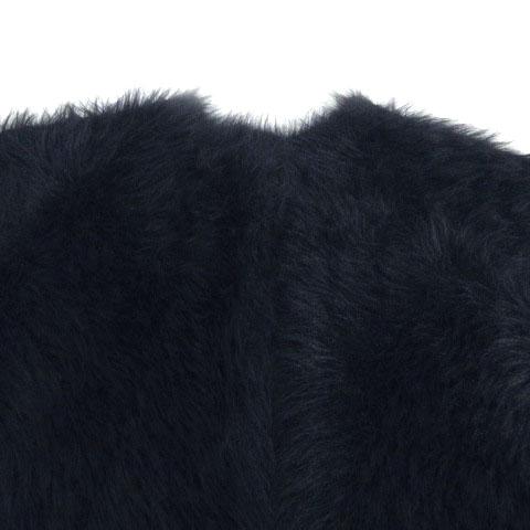 プラステ PLST フェザーヤーン2WAYクルーネックカーディガン 12