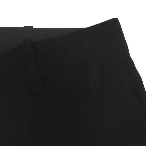 ZARA（ザラ） フレアパンツ スラックス シンプル 無地 ブラック 黒 S