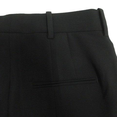 ZARA（ザラ） フレアパンツ スラックス シンプル 無地 ブラック 黒 S