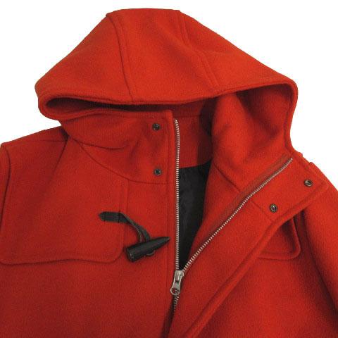 オレンジ ダッフルコート Lサイズ ウールミックスジャー　RAGE Blue オレンジ ダッフルコート Lサイズ ウールミックスジャー RAGE Blue