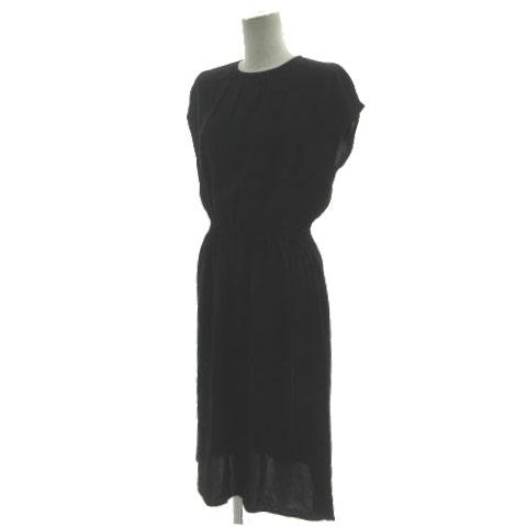 バルバ BARBA ギャザーネック レーヨン ワンピース AI1866015750