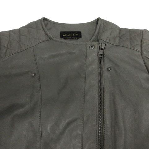 MASSIMO DUTTI ロンドン　レザージャケット　上質レザー MASSIMO DUTTI ロンドンレザージャケット上質レザー