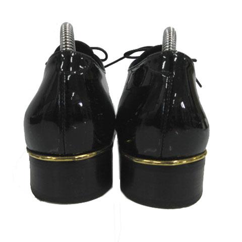 ルカグロッシ レースアップシューズ エナメル イタリア製 ブラック 38サイズ 楽天市場】イタリア製 レースアップシューズ エナメルシューズ