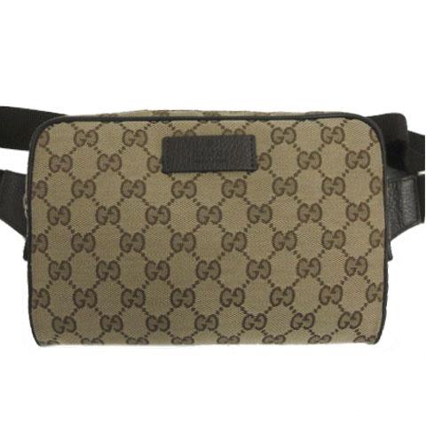 GUCCI（グッチ） GUCCI GGキャンバス ウエストバッグ ボディーバッグ