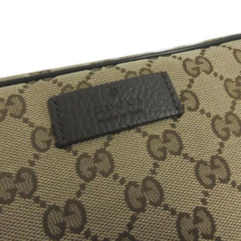 GUCCI（グッチ） GUCCI GGキャンバス ウエストバッグ ボディーバッグ