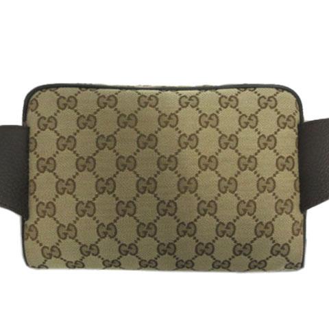 グッチ GGキャンバス ウエストバッグ ボディバッグ ブラウン 人気 グッチ GUCCI ボディバッグ GG ウエストバッグ GGキャンバス ブラウン