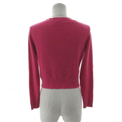 トッカ TOCCA カシミヤニットカーディガン ビジュー パールボタン