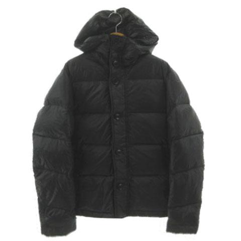   ブラック ダウンジャケット M 大きいサイズ メンズ THE NORTH FACE (ザ ノースフェイス) フード
