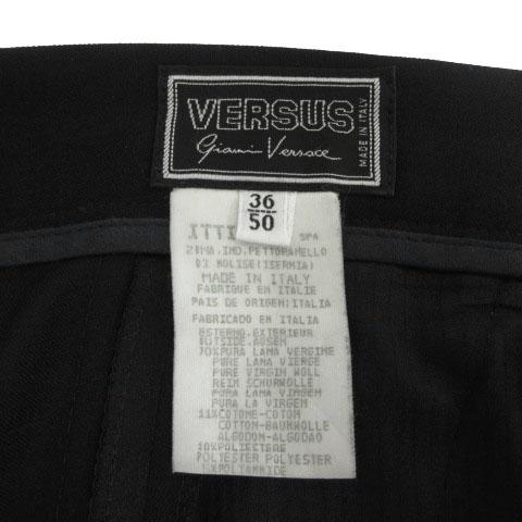 ヴェルサス VERSUS ジャンニヴェルサーチ パンツ スラックス タック 側