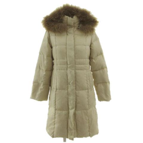 クイーンズコート QUEENS COURT ラクーンファー ダウンコート 2204