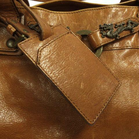 ヴィヴィアンタム VIVIENNE TAM トートバッグ ロゴプレート ドラゴン