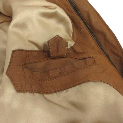 ムンペル MUNPER ラムレザージャケット コート 羊革 スペイン製 ステン