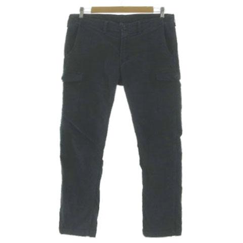 H.R.Marketハリウッドランチマーケット ブラックカーゴパンツ￥６４９００ ハリウッドランチマーケット HOLLYWOOD RANCH MARKET ジャーマンクロス