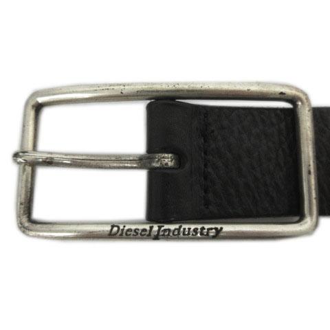 DIESEL（ディーゼル） ロゴ ベルト レザー 型押し OOCCJB イタリア製
