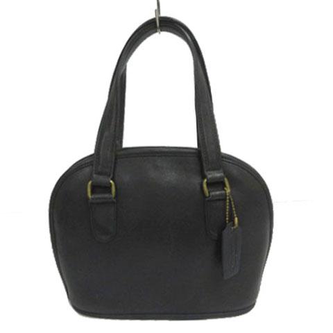 【中古】コーチ COACH 希少 オールドコーチ ハンドバッグ ミニハンドバッグ 9959 ロゴチャーム レザー ブラック系 COACH（コーチ） 希少 オールドコーチ ハンドバッグ ミニハンドバッグ