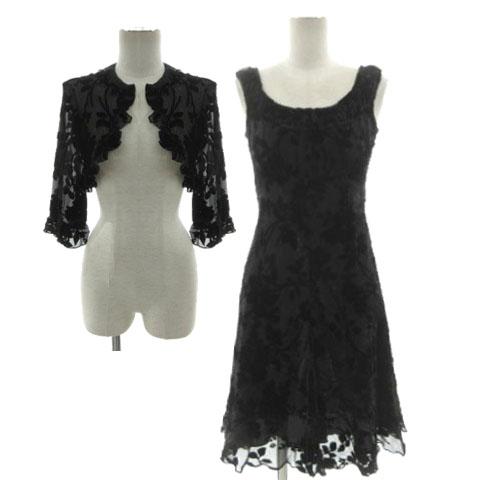 ANNA SUI（アナスイ） ボレロ付き 総レースワンピス フォーマルドレス 