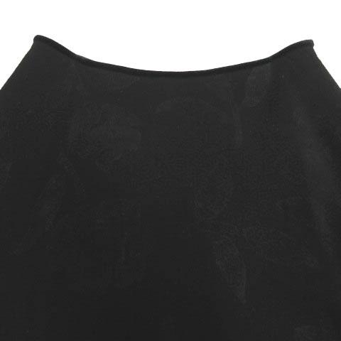 エムズグレイシー M'S GRACY 花柄ウールフレアスカート VO-127701