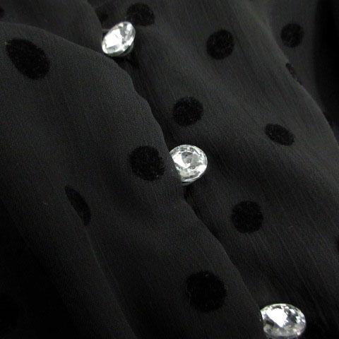 ZARA（ザラ） ドット ティアードロングワンピース 7200/223/800