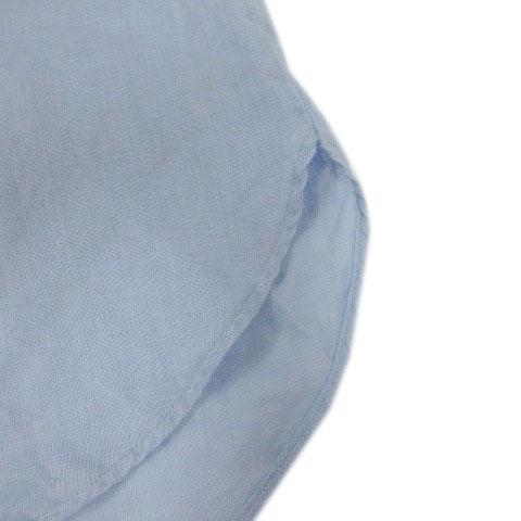 ZARA（ザラ） リネンシャツ 8372/034/403 胸ポケ 長袖 オーバーサイズ 
