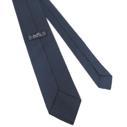 HERMES（エルメス） HERMES H織 ファソネ H柄 ネクタイ フランス製