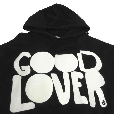 VALENTINO GOOD LOVER パーカー イタリア製 ブラック XL ヴァレンティノ ヴァレンチノ VALENTINO GOOD LOVER パーカー