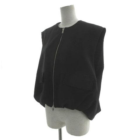 ZARA（ザラ） オーバーサイズボリュームベスト 9321/368/800 ダブル
