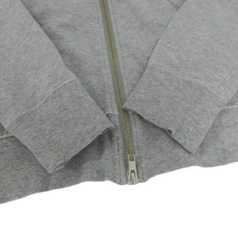 FRED PERRY グレー ジップアップジャケット FRED PERRY（フレッドペリー） スウェットジップアップパーカー ロゴ