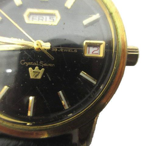 高級33石 シチズン クリスタルセブン 自動巻き ACSG3007-Y 稼働品 シチズン CITIZEN レア 腕時計 高級33石 33JEWELS クリスタルセブン