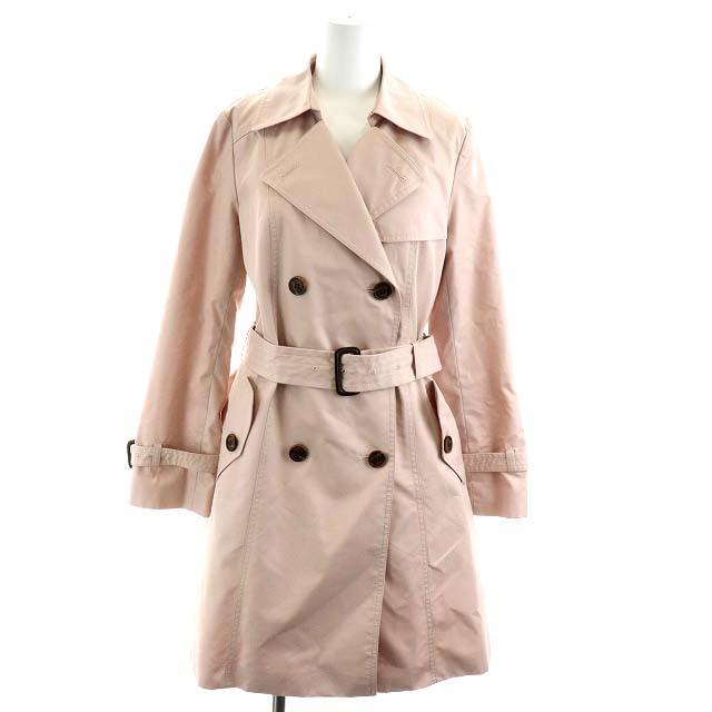 中古 ジャスグリッティー Jusglitty ベーシックトレンチコート ロング コットン 1 S ピンク An44 レディース ベクトル 古着 160 ブランド古着販売のベクトル 通販 Yahoo ショッピング