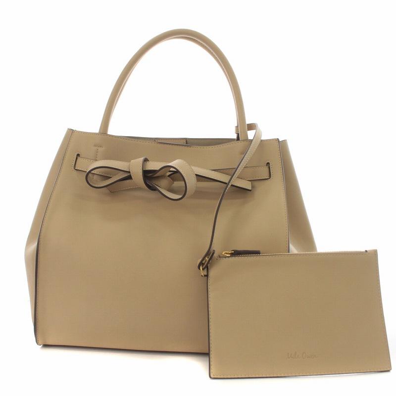 ミラオーウェン Mila Owen フロントベルトトートバッグ ショルダー