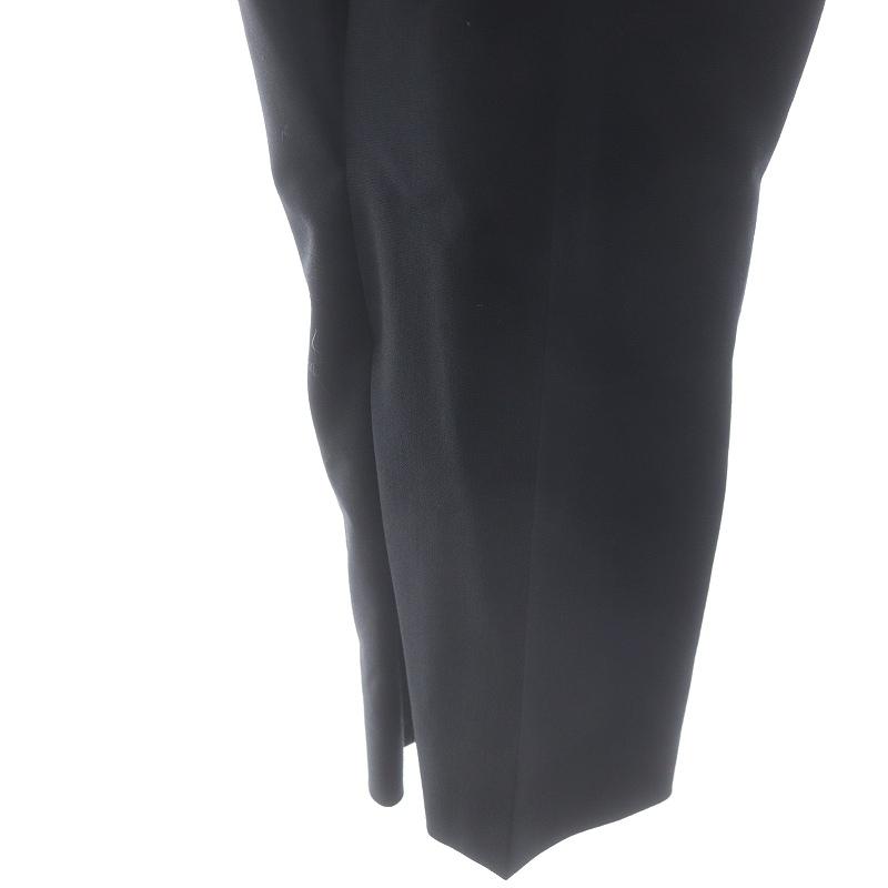 エレストリオフ ELE STOLYOF 20AW 裾デザインパンツ タック ウール 36  