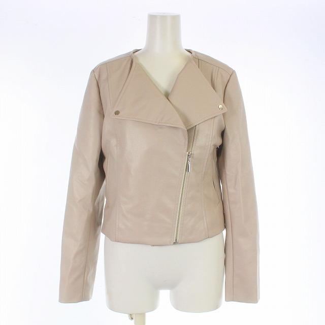PROPORTION BODY DRESSING 22AW フェイクレザーライダース レザー 