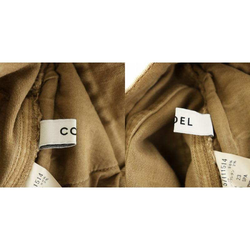 未使用品 ヤヌーク YANUK × コエル COEL スリットデニムパンツ  