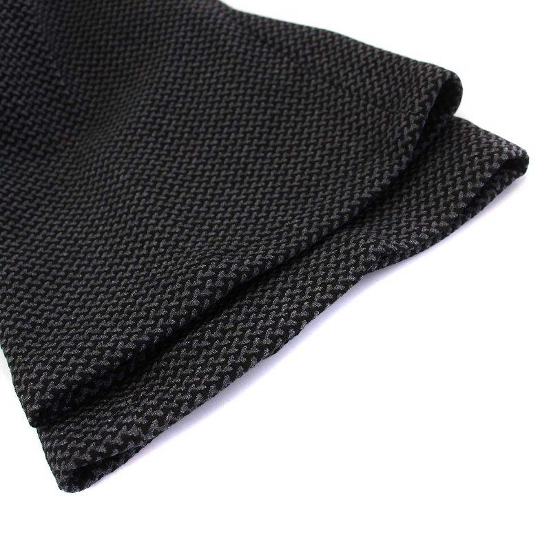 未使用品 コエル COEL タグ付き 幾何学柄フレアパンツ ワイド イージー  