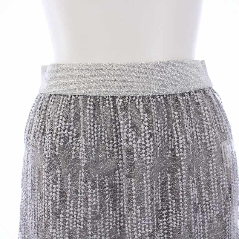 未使用品 コエル COEL タグ付き シアースパンコールスカート ロング  