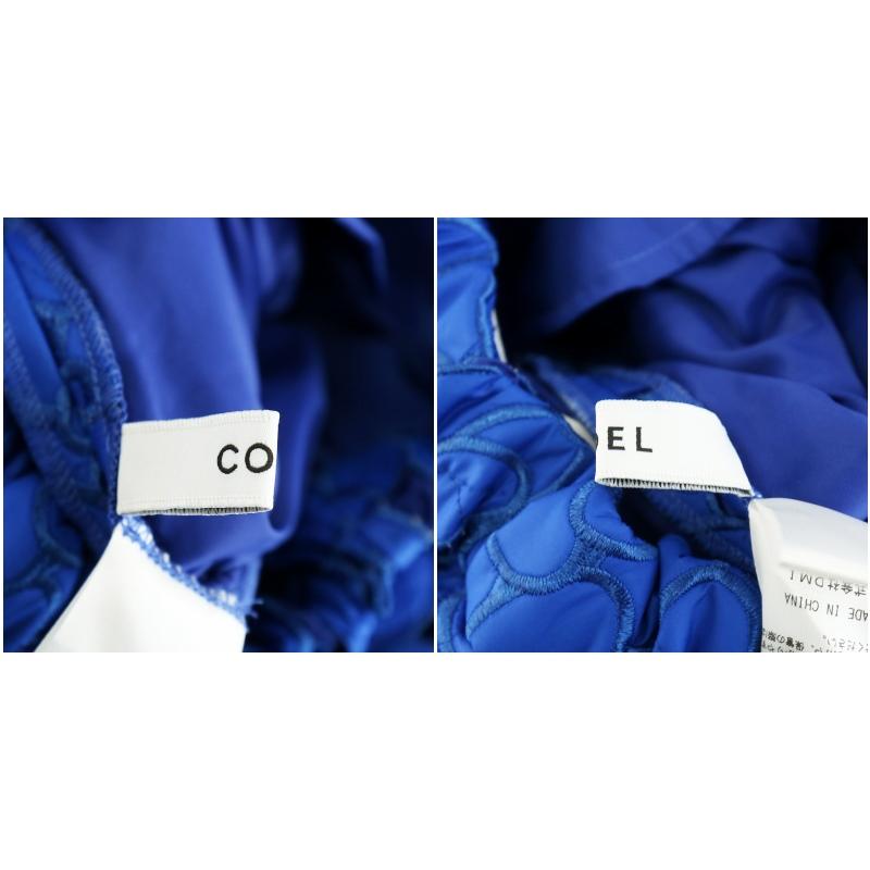 未使用品 コエル COEL フラワーキルティングスカート フレアスカート  