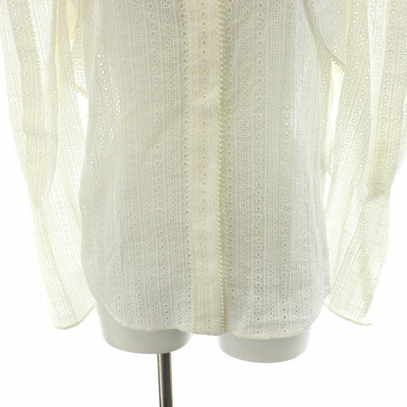 イザベルマラン　レースブラウス　シフォン　フリル イザベルマラン レースブラウス シフォン フリル レース