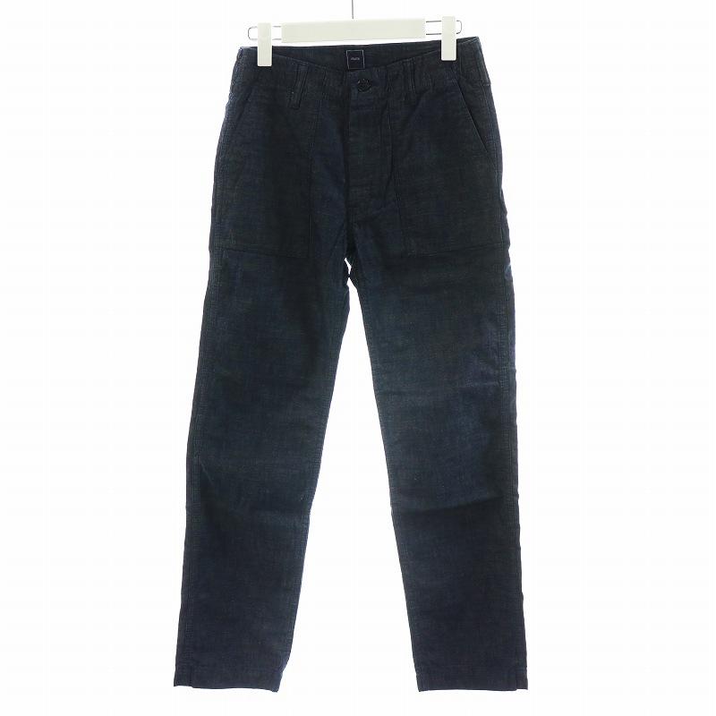 未使用品 フジト FUJITO 旧 ベイカーパンツ ジッパーフライ コットン  