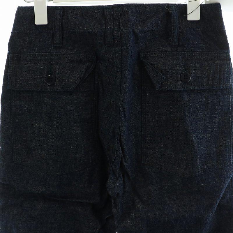 未使用品 フジト FUJITO 旧 ベイカーパンツ コットン ジッパーフライ  
