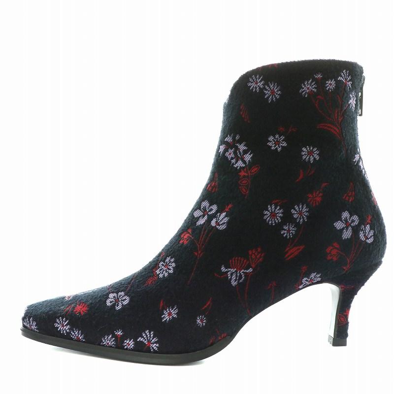 未使用品 マメクロゴウチ Mame Kurogouchi Floral Jacquard