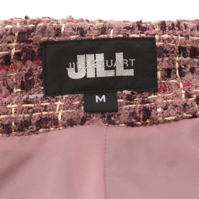 ジルバイジルスチュアート JILL by JILLSTUART ツイード スカート ひざ丈 M ピンク /☆G レディース｜vectorpremium｜03