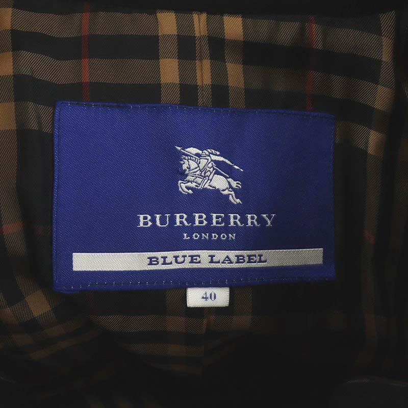 バーバリーブルーレーベル BURBERRY BLUE LABEL チェスターコート